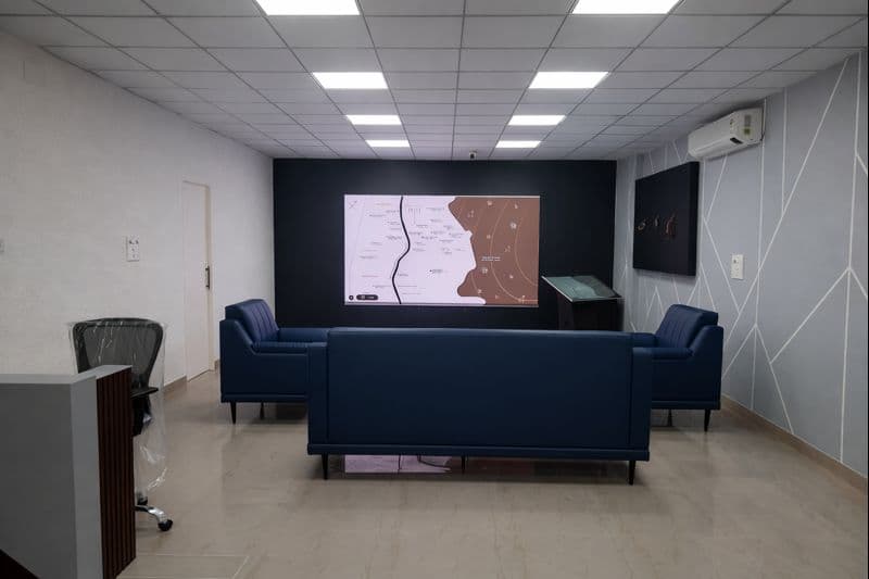 Demo Lounge / Client Presentation — Achyutam Corporate Experience Center